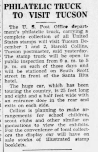 Arizona Daily Star Thu  Nov 27  1941 
