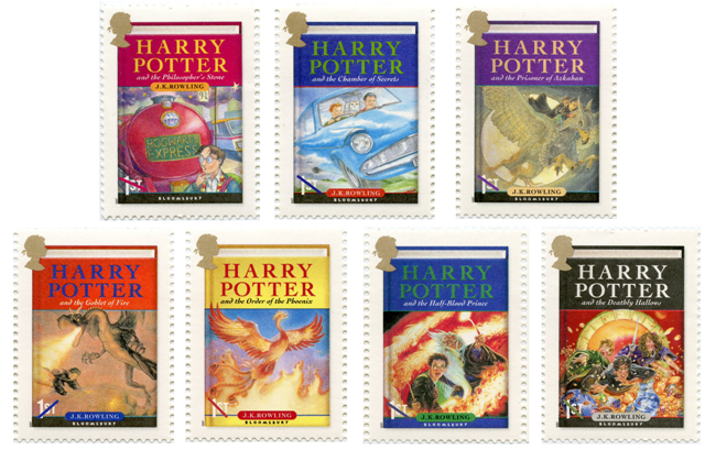 Harry Potter books (GB, 2007)